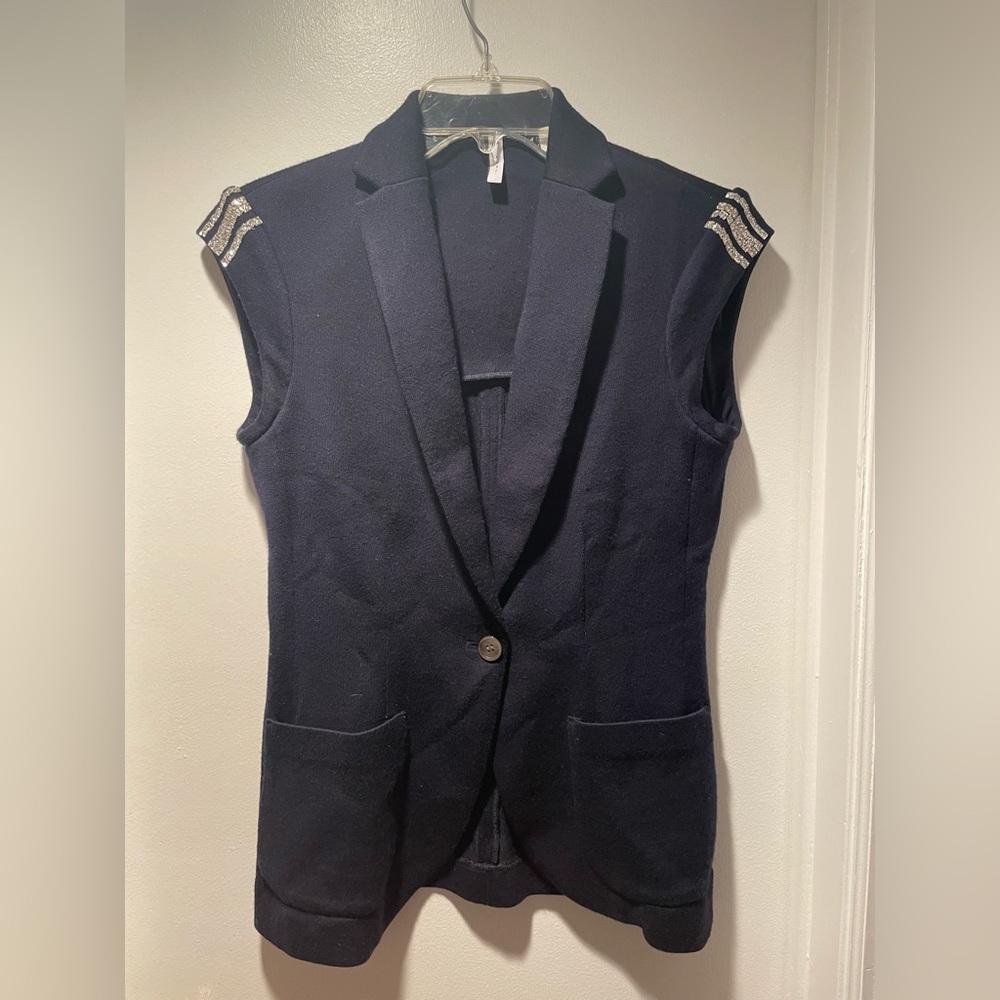Isli Navy blue sweater vest